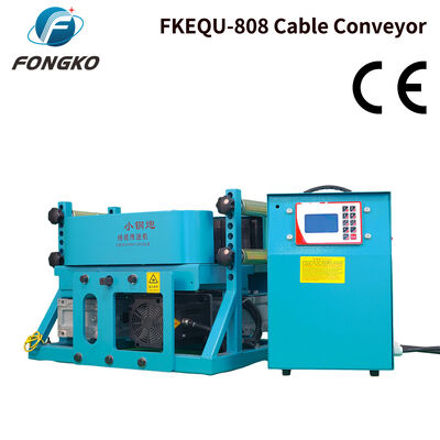 FONGKO FKEQU-808 Draagbare Heavy Duty Kabeltransportband Tunnelkabellegmachine voor Kabelinstallatie in de Bouw