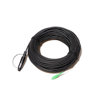 Waterdichte Buitenvezel Optische Connector LSZH Mantel 5.0mm Single Mode G657A1 Glasvezelkabel