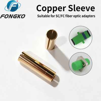 FONGKO Land van Herkomst Japan SC/FC Glasvezel Adapter Koperen Huls MM E TYPE SLEEVE 11.4 Messing Holle Buis