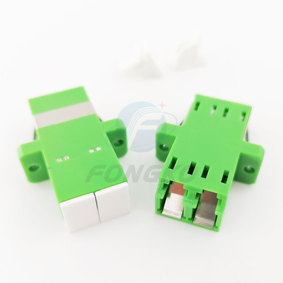 De duplex Enige Optische Adapter van de Wijzevezel met Flenslc APC