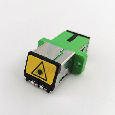 De hete van de het Blindadapter van het verkoop Plastic Metaal APC/SC Auto van de het Stoflakensc/apc Vezel Zwarte Optische Adapters