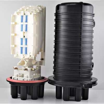 1 inham 6 Afzet 8 de Koepel Verticale Openlucht van Tray Fiber Optic Joint Closure Ftth